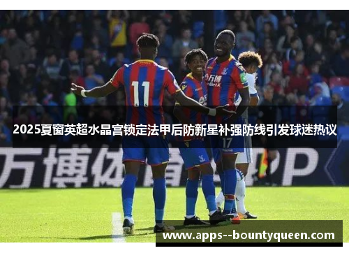 2025夏窗英超水晶宫锁定法甲后防新星补强防线引发球迷热议